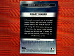 2019 Bowman Chrome #ST-BS Brady Singer - Kansas City Royals (Stat Tracker)