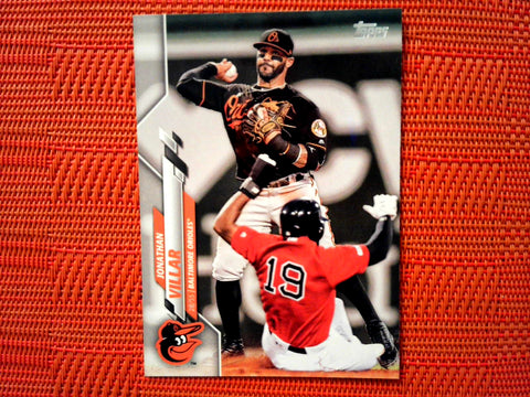 2020 Topps #8 Jonathan Villar - Baltimore Orioles