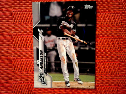 2020 Topps #28 Tim Anderson - Chicago White Sox