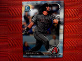 2019 Bowman Chrome #8 David Peralta - Arizona Diamondbacks (Chrome)