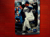 2019 Bowman Chrome #54 Brad Keller - Kansas City Royals (Chrome)