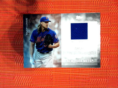 2020 Topps Series 1 Major League Material Relic #MLM-NSY Noah Syndergaard