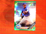 2019 Bowman Chrome Prospects Green Refractor BCP201 Brian Campusano Mets  /99