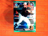 DJ STEWART 2019 BOWMAN CHROME GREEN REFRACTOR AUTO /99