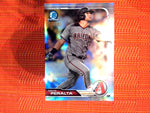 2019 Bowman Chrome David Peralta Arizona Diamondbacks Refractor Card #8  /499