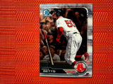 2019 Bowman Chrome #75 Mookie Betts - Boston Red Sox (Chrome)