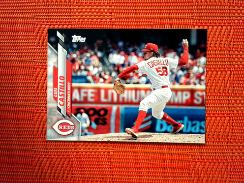 2020 Topps #107 Luis Castillo - Cincinnati Reds