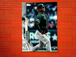 2020 Topps #110 Jesus Luzardo - Oakland Athletics RC