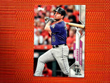 2020 Topps #116 Daniel Murphy - Colorado Rockies