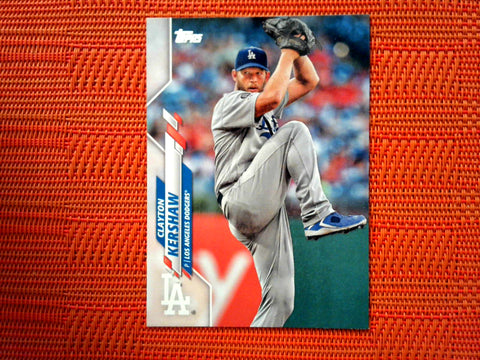 2020 Topps #118 Clayton Kershaw - Los Angeles Dodgers