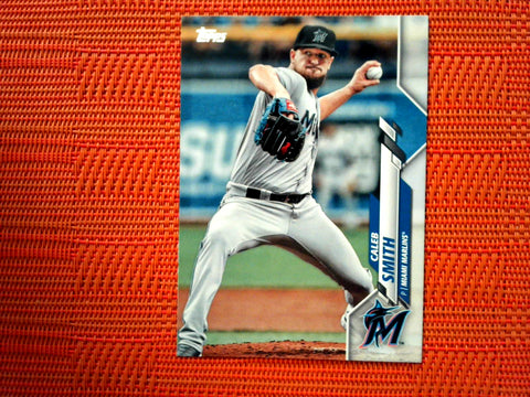 2020 Topps #122 Caleb Smith - Miami Marlins