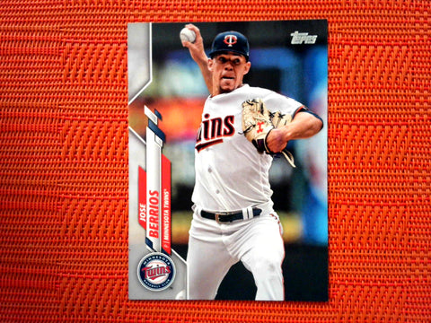 2020 Topps #124 Jose Berrios - Minnesota Twins