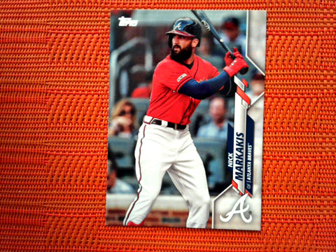 2020 Topps #156 Nick Markakis - Atlanta Braves