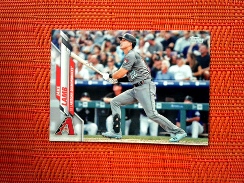 2020 Topps #158 Jake Lamb - Arizona Diamondbacks