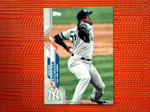 2020 Topps #161 Aroldis Chapman - New York Yankees