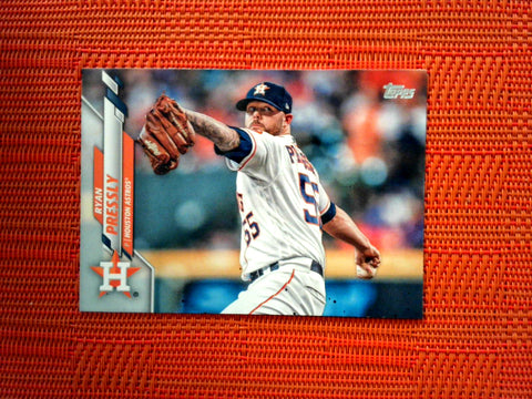 2020 Topps #163 Ryan Pressly - Houston Astros