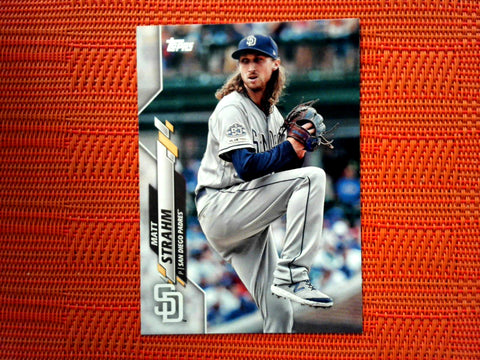 2020 Topps #164 Matt Strahm - San Diego Padres