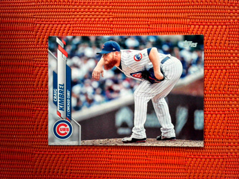 2020 Topps #177 Craig Kimbrel - Chicago Cubs