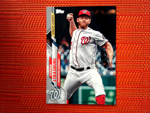 2020 Topps #181 Stephen Strasburg - Washington Nationals LL