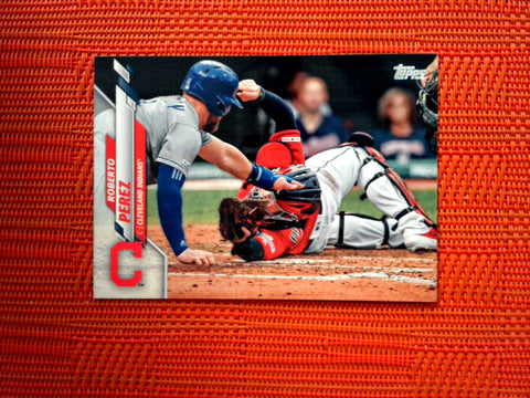 2020 Topps #186 Roberto Perez - Cleveland Indians