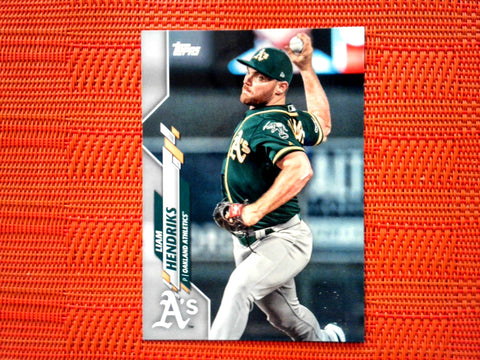 2020 Topps #194 Liam Hendriks - Oakland Athletics