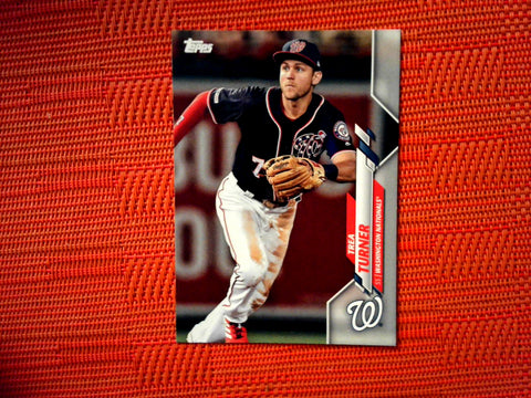 2020 Topps #214 Trea Turner - Washington Nationals