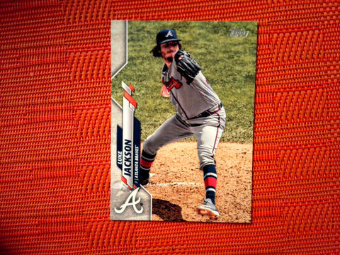 2020 Topps #215 Luke Jackson - Atlanta Braves