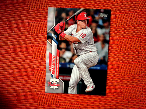 2020 Topps #220 J.T. Realmuto - Philadelphia Phillies