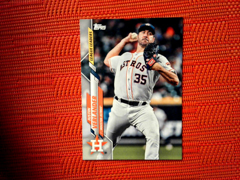 2020 Topps #232 Justin Verlander - Houston Astros LL