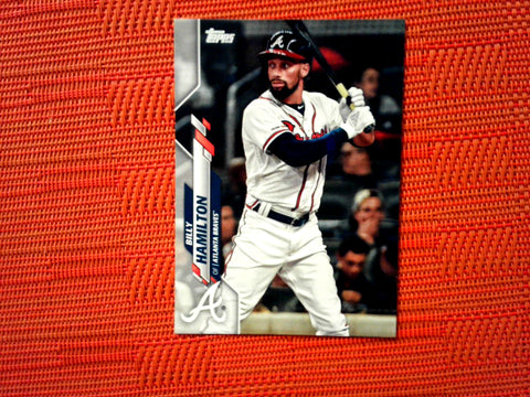 2020 Topps #312 Billy Hamilton - Atlanta Braves