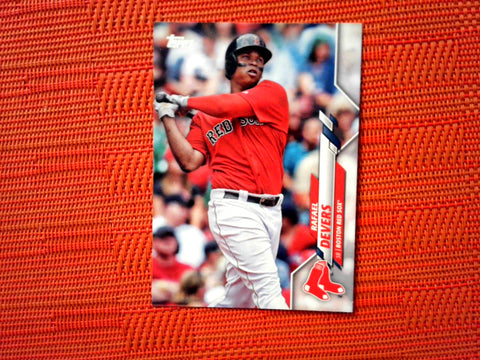 2020 Topps #314 Rafael Devers - Boston Red Sox