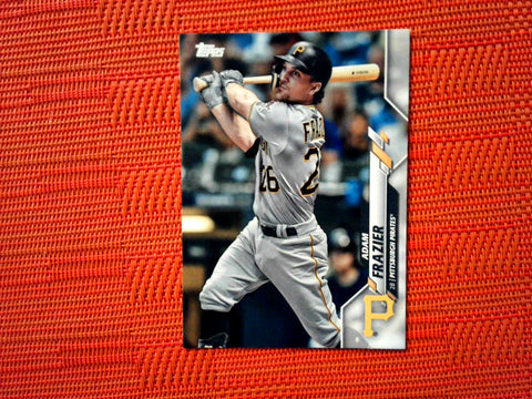 2020 Topps #315 Adam Frazier - Pittsburgh Pirates