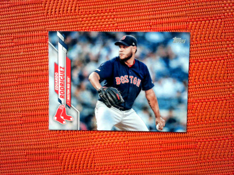 2020 Topps #321 Eduardo Rodriguez - Boston Red Sox