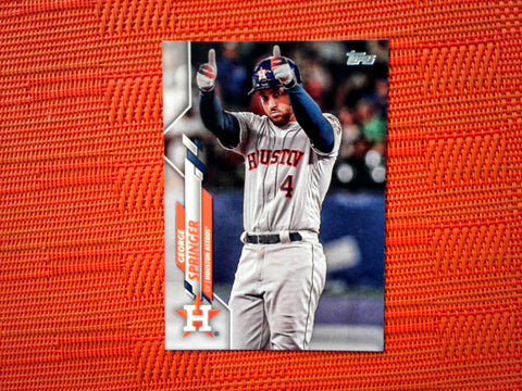 2020 Topps #330 George Springer - Houston Astros