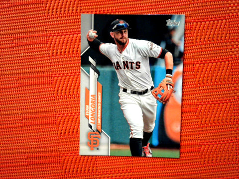 2020 Topps #333 Evan Longoria - San Francisco Giants