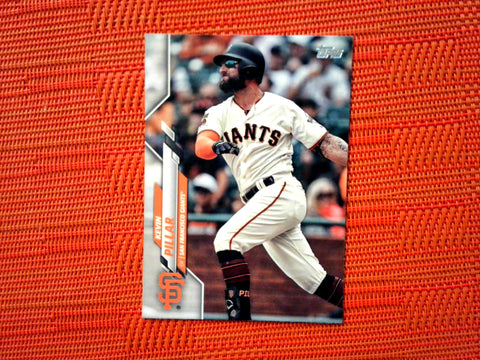 2020 Topps #334 Kevin Pillar - San Francisco Giants