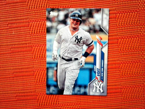 2020 Topps #335 Luke Voit - New York Yankees