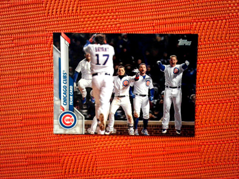 2020 Topps #338 Chicago Cubs - Team Card