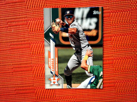 2020 Topps #349 Carlos Correa - Houston Astros