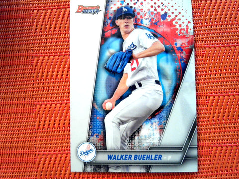 2019 Bowman Best #47 Walker Buehler - Los Angeles Dodgers (Base)