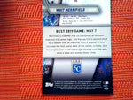 2019 Bowman Best #49 Whit Merrifield - Kansas City Royals (Base)