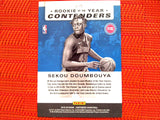 2019-20  Panini Contenders NBA #15 Sekou Doumbouya - Detroit Pistons (Rookie of the Year Contenders Set)