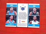 2019-20  Panini Contenders NBA # 4 Terry Rozier/Malik Monk/Miles Bridges/PJ Washington Jr. - Charlotte Hornets (Team Quads Set)