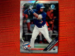 2019 Bowman Draft  BDC-78 Leonardo Jimenez - Toronto Blue Jays (Refractor)