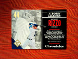 2017 Panini Chronicles  #74 Anthony Rizzo - Chicago Cubs 904/999