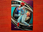 2020 Panini Select Baseball  #131 Matt Carpenter - St. Louis Cardinals- Preimer Tri- Color