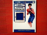 2019-20 Contenders Basketball #RTS-IRB Isaiah Roby - Dallas Mavericks- Rookie Tick. Jersey