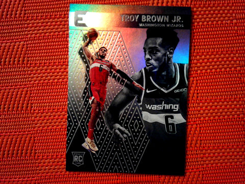 2018-19 Panini Chronicles Basketball #219 Troy Brown Jr. - Washington Wizards-Essentials