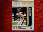 2019 Panini Contenders NFL #MVP-DB Drew Brees - New Orleans Saints- Green MVP Contenders