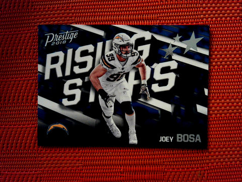 2018 Panini Prestige Football #RS-JB Joey Bosa - Los Angeles Chargers- Rising Stars